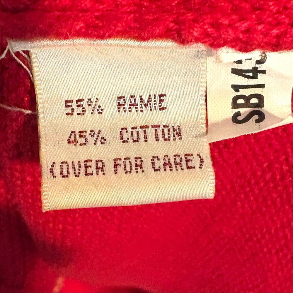 Susan‎ Bristol Women's Vintage Embroidered Short Sleeve Cardigan in Size M - Picture 9 of 10
